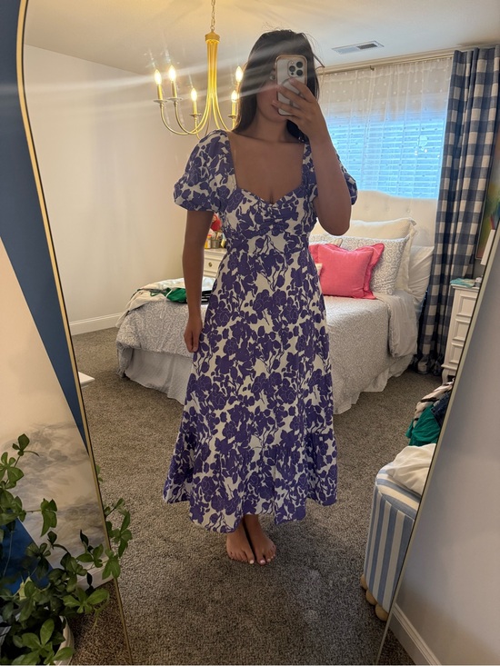 Free the Roses Dresses & Skirts - Free the Roses Purple and White Floral Maxi Dress